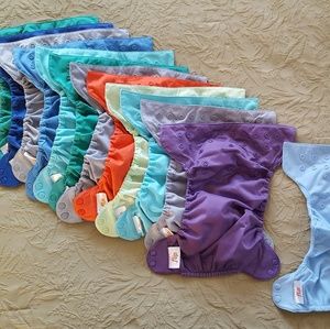 Flip diaper covers